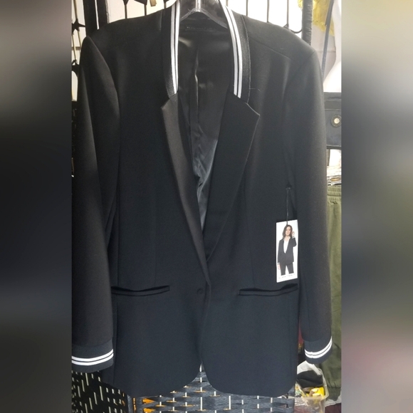 Black Tape Blazer NEW!! - Picture 1 of 5